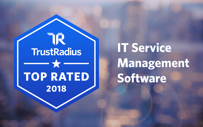 IT Service Management Top Rated Award