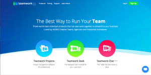 teamwork homepage