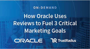 Digital Event | Oracle Fuels Marketing with Reviews