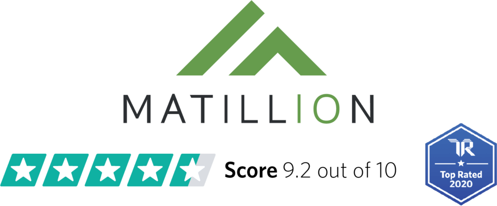 Matillion's TR Score and Top Rated Badge