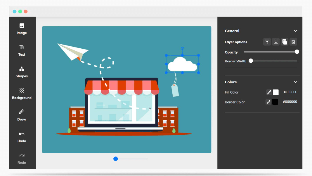 Mediamodifier SVG editor capabilities dashboard