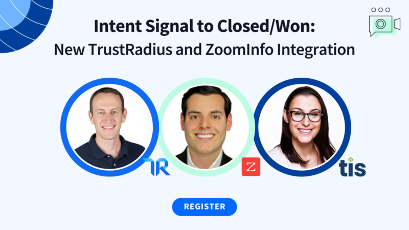 Intent Signal to Closed/Won: New TrustRadius and ZoomInfo Integration